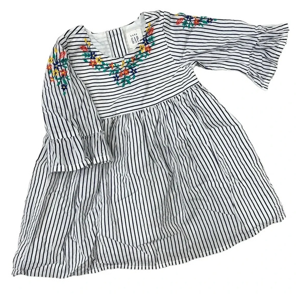 GAP Floral Embroidered Dress - Picture 1 of 8